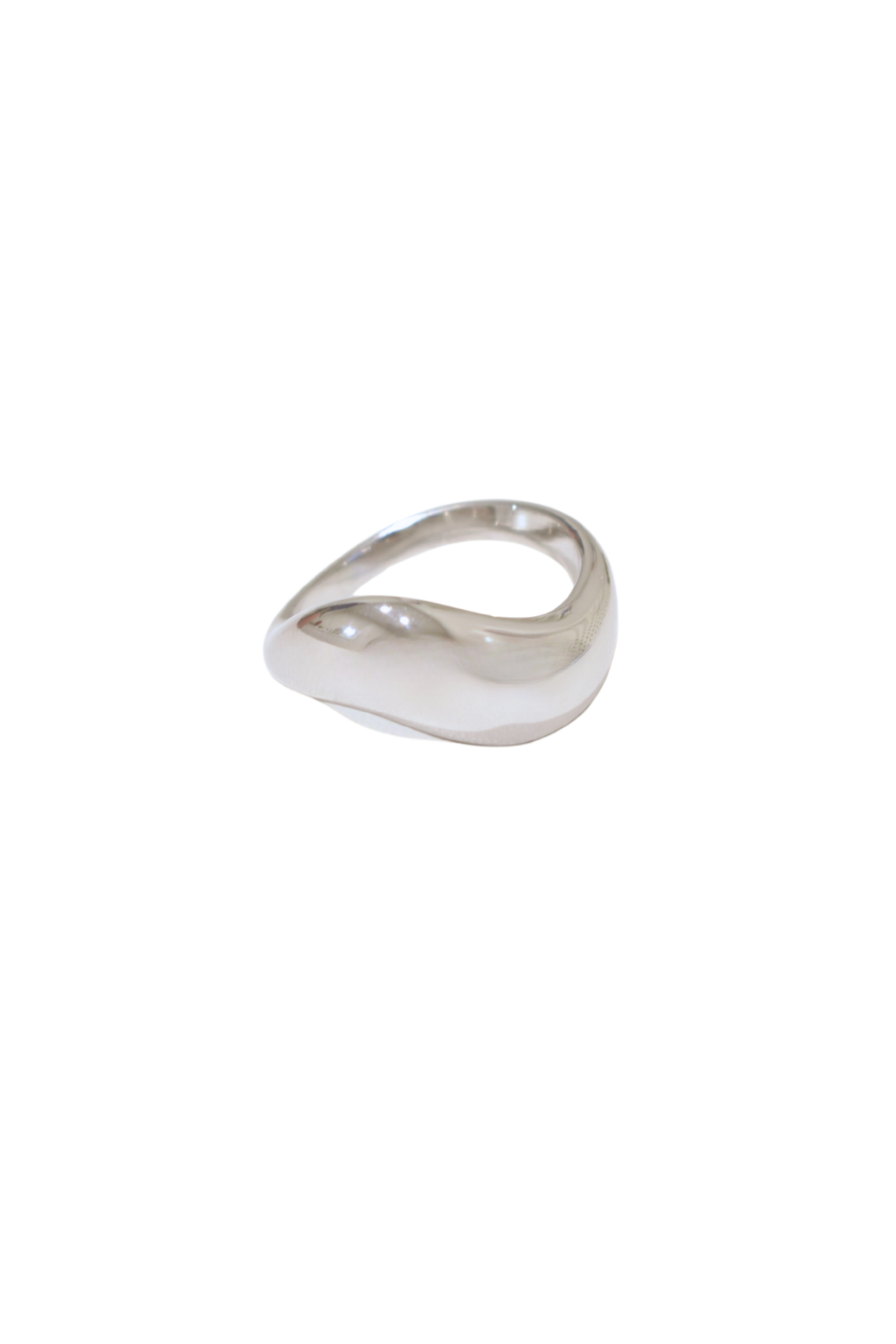 Thicky Wavy Ring - Silver image 2