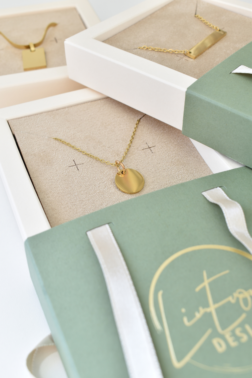 With You Circle Necklace - Personalize image 7