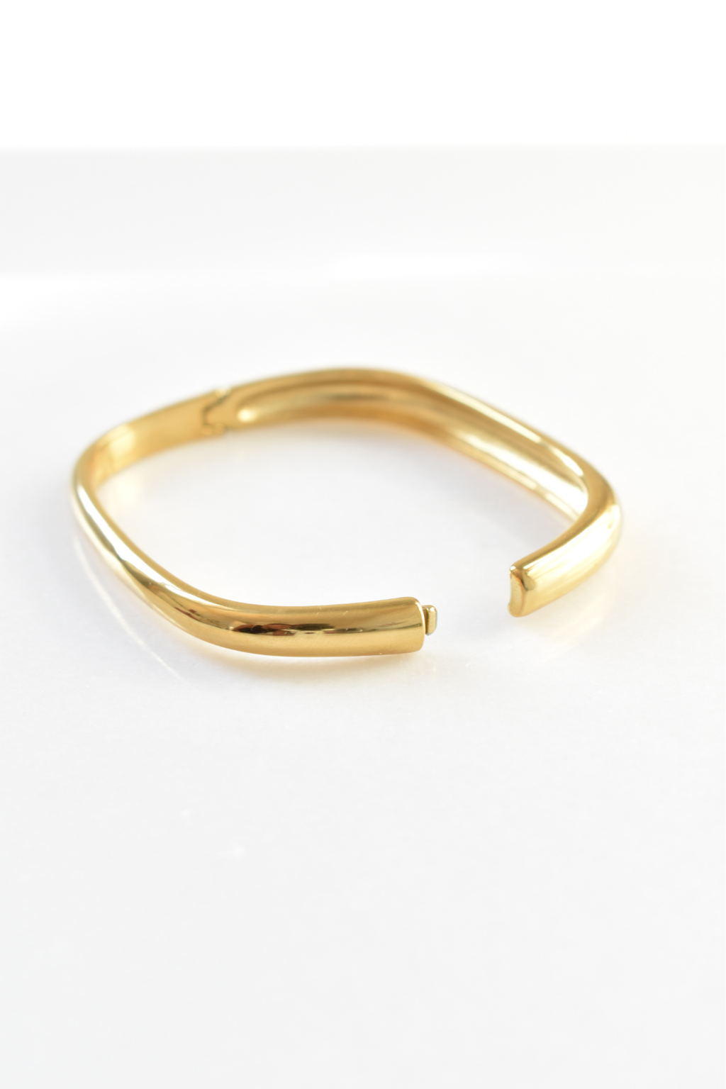 Square Bangle - Gold image 4