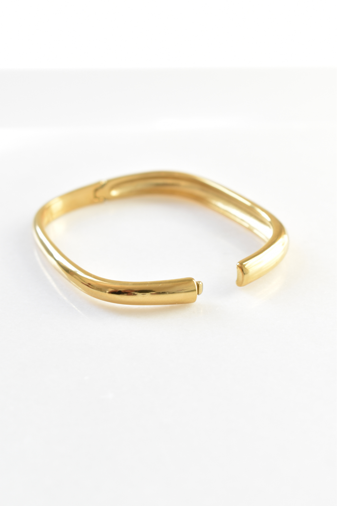 Square Bangle - Gold image 4