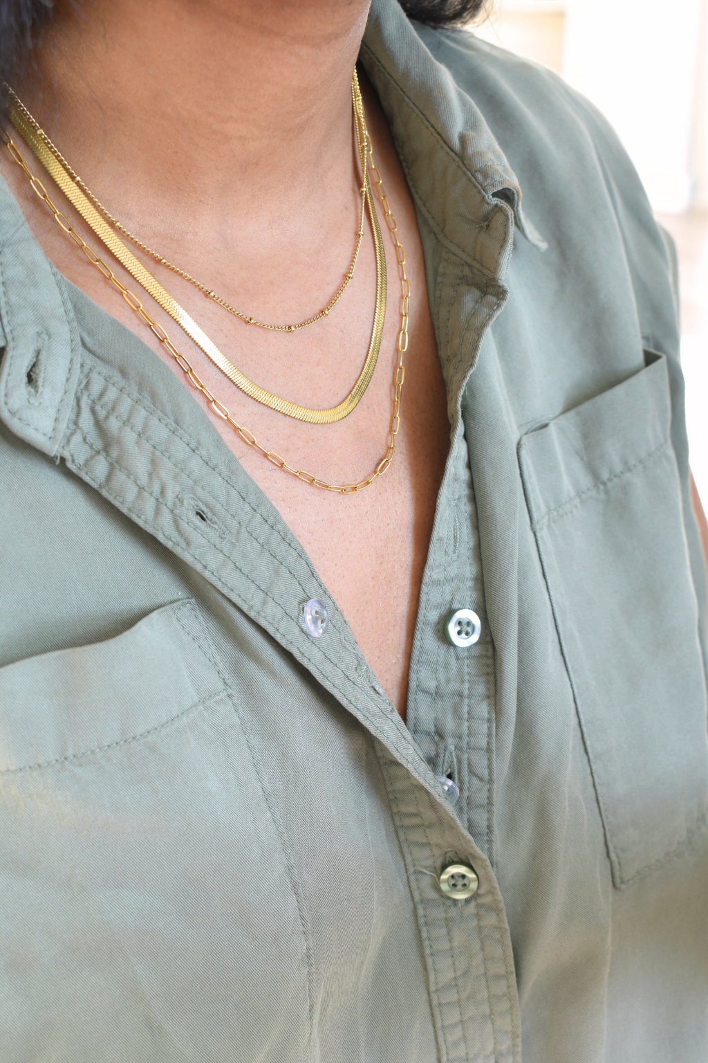 Herringbone Necklace image 1