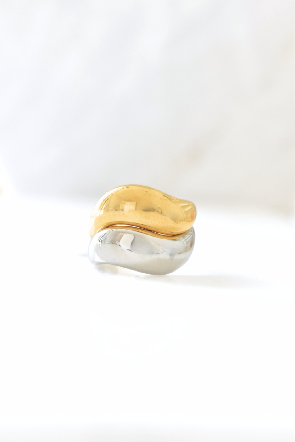 Thicky Wavy Ring - Silver image 3