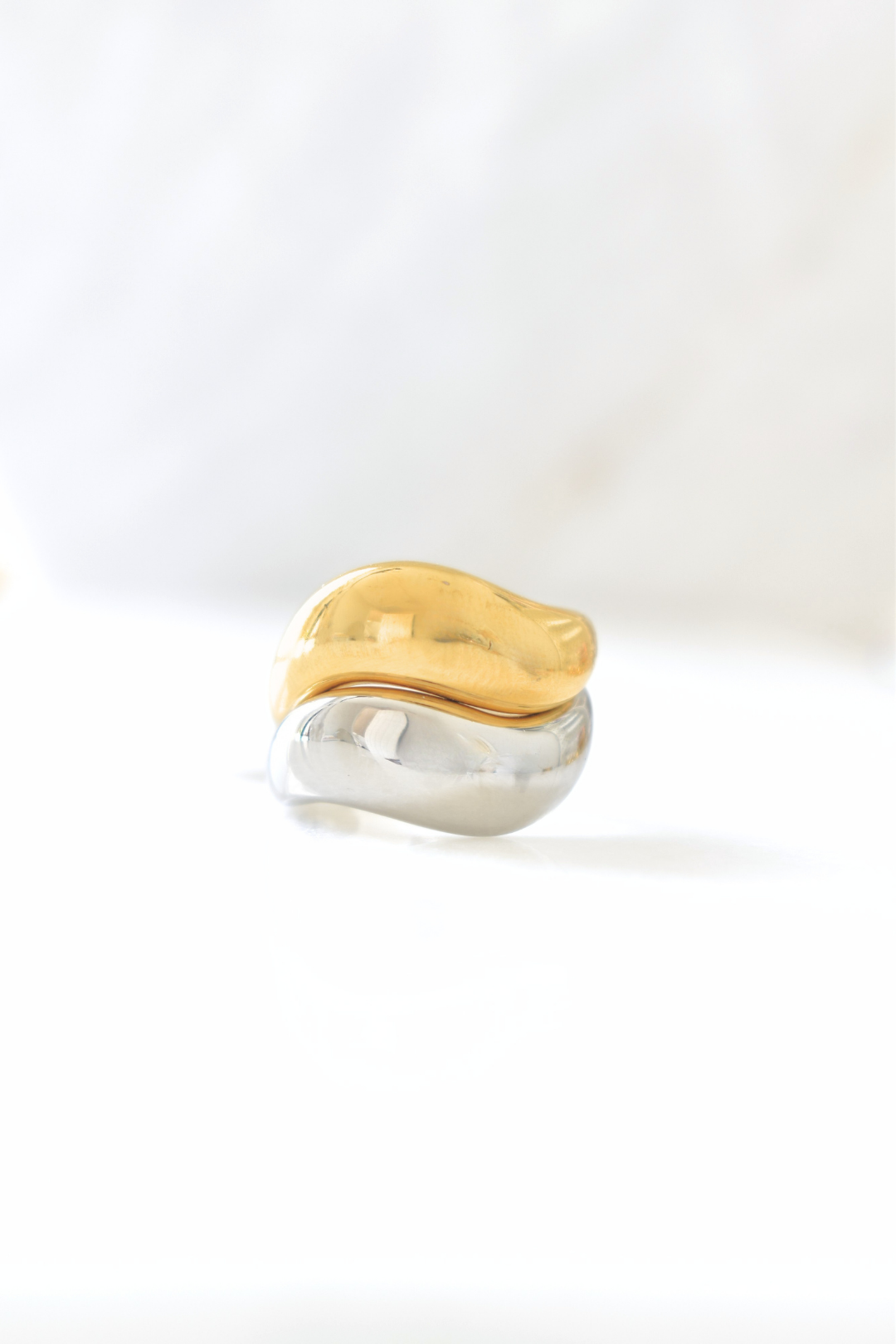 Thicky Wavy Ring - Silver image 3
