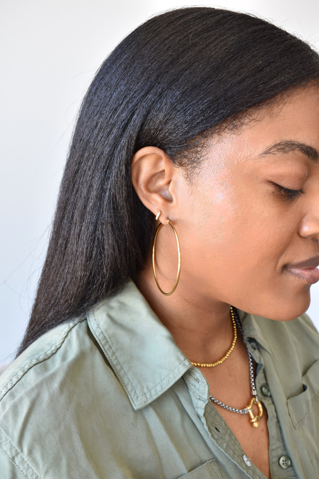 Biggie Hoop Earrings image 2