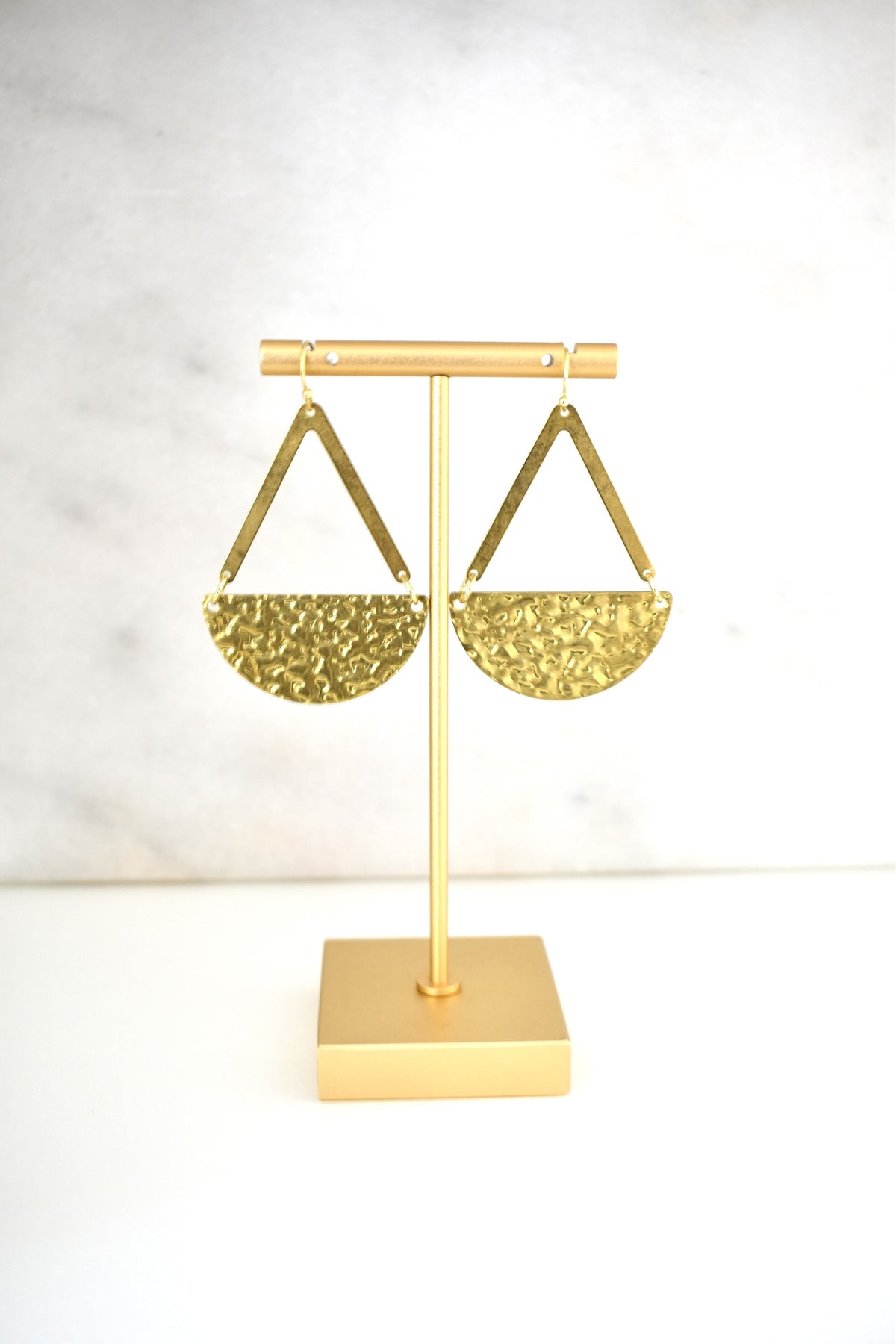 Halieh Hammered Earrings image 2