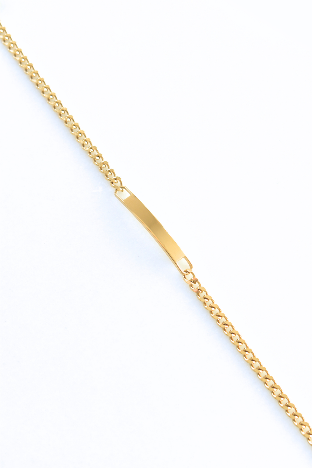 With You Curb Bar Bracelet - Personalize image 4