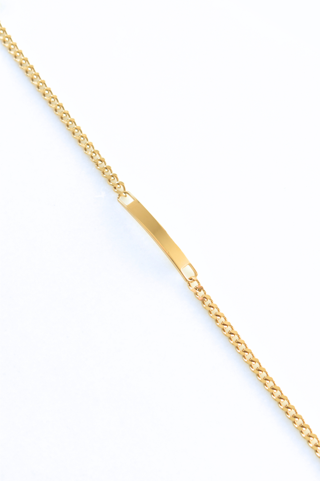 With You Curb Bar Bracelet - Personalize image 4