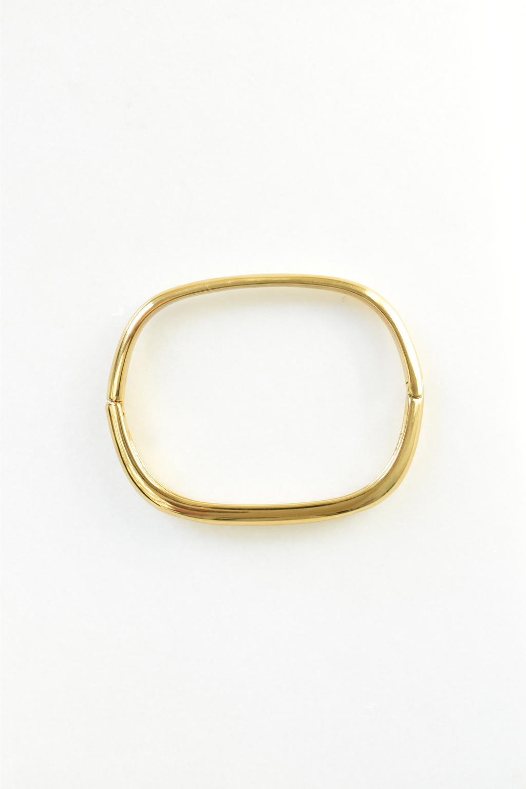 Square Bangle - Gold image 5