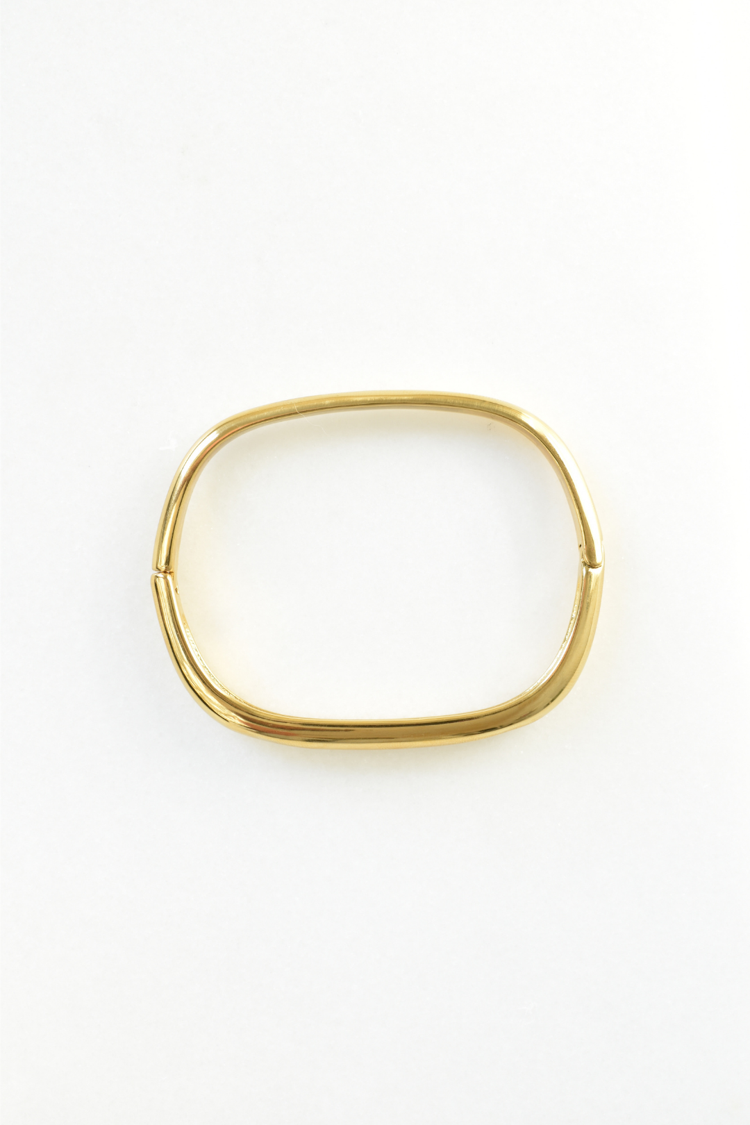 Square Bangle - Gold image 5