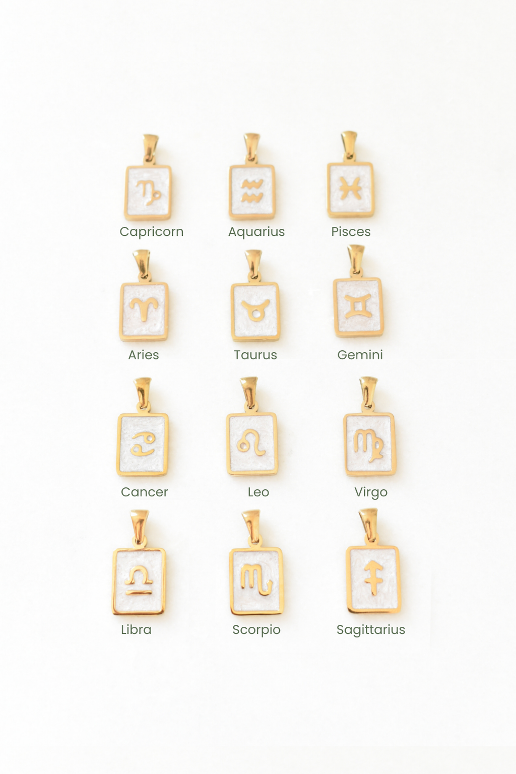 Zodiac Tag Charms image 8